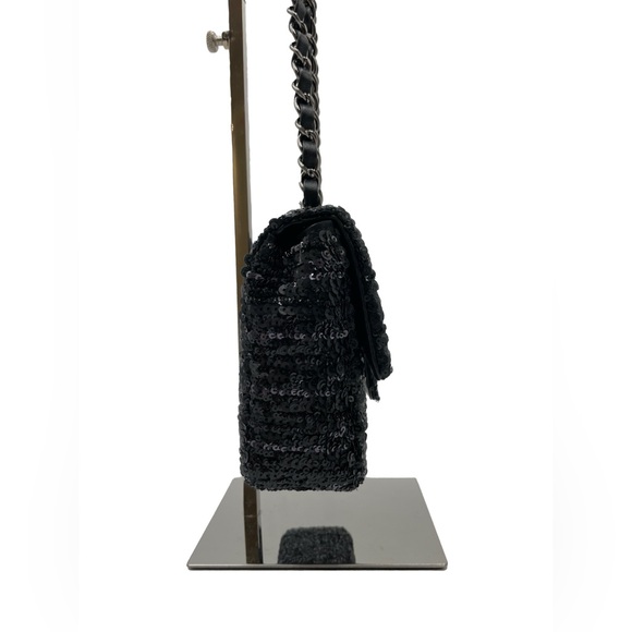 ✨$6400✨ Chanel Sequin Mini Flap Bag - Picture 5 of 11